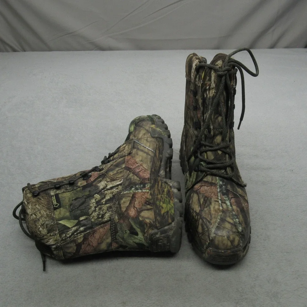 Wolverine Mens 10M Hunt Boots Camo‎ Gore-Tex Insulated 800g Waterproof Waterfowl
